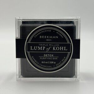 Beekman 1802 Lump Of Kohl Detox Purifying Bar Bamboo Charcoal & Goat Milk 8oz